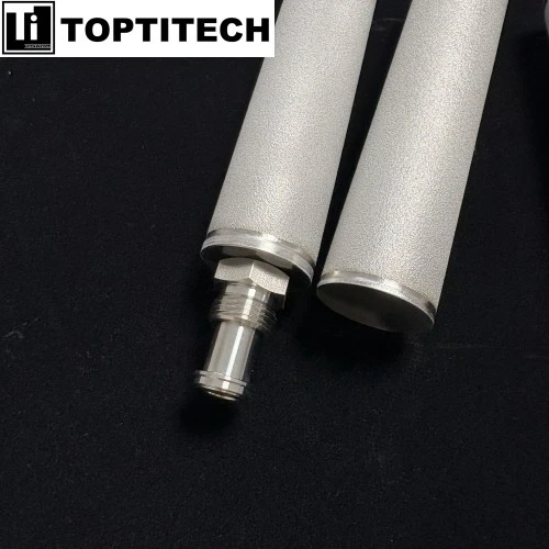 5 Microns Stainless Steel Powder Filter Cartridges With VCR 1/2