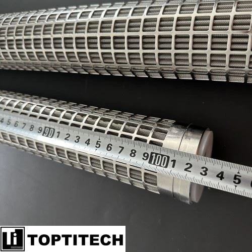 DOE 1000mm Stainless Steel Pleated Mesh Filters Cartridge