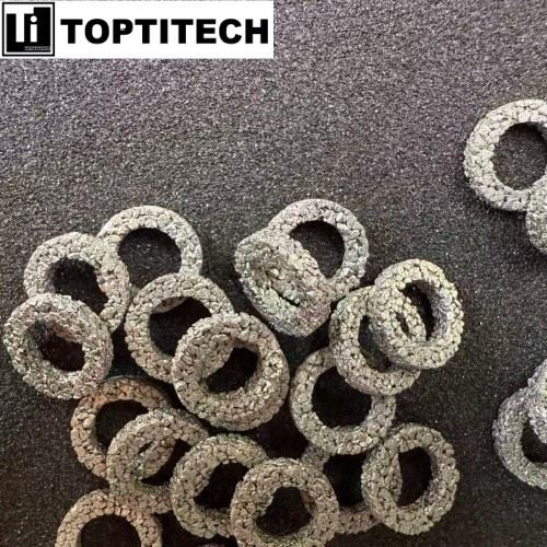 Sintered Porous Titanium Gas Purification Ring factory