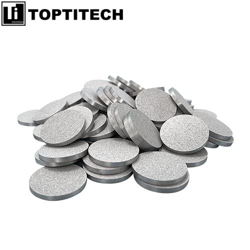 Sintrade porösa metallfilterbrottskivor