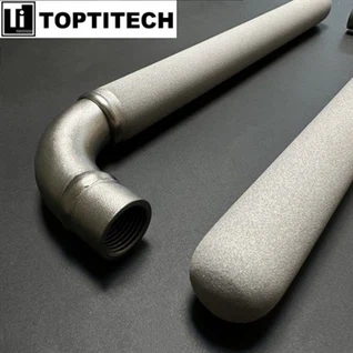 1/2" invändig gänga armbågskontakt Poröst titanfilter